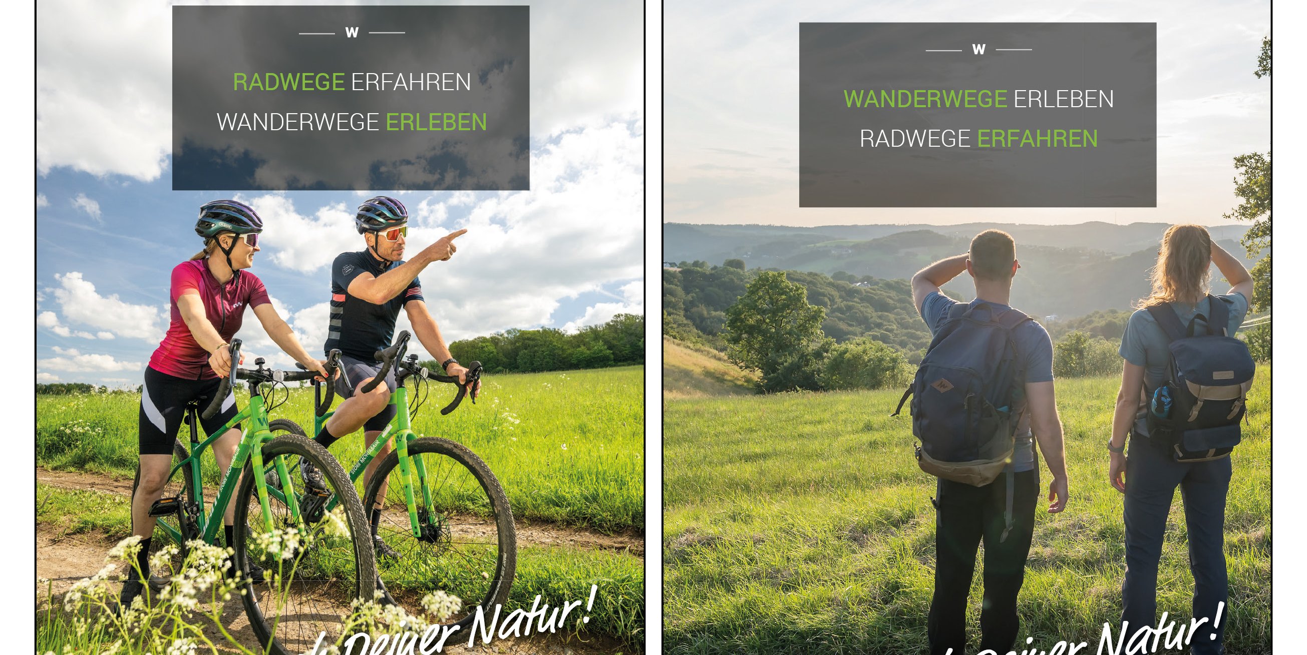 Entdecken Sie die Rad- und Wanderwege im Westerwald bei Westwald.info