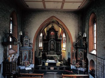 Wallfahrtskirche von innen